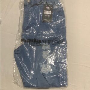 Moda Xpress Blue Distressed Jeans